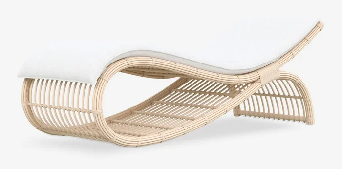 Omura Indoor/Outdoor Chaise by Lulu and Georgia
